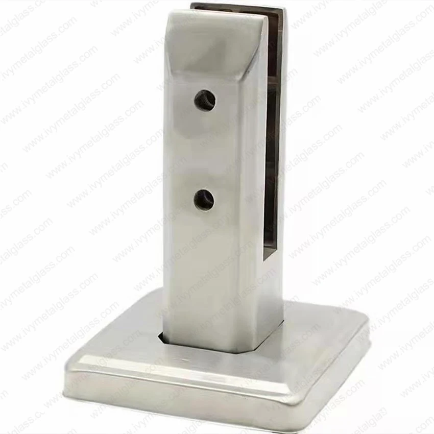 304 Clamp rheiliau Dur Di-staen