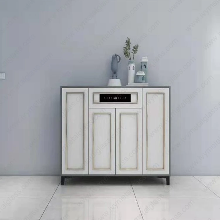 Cabinet Esgidiau Alwminiwm