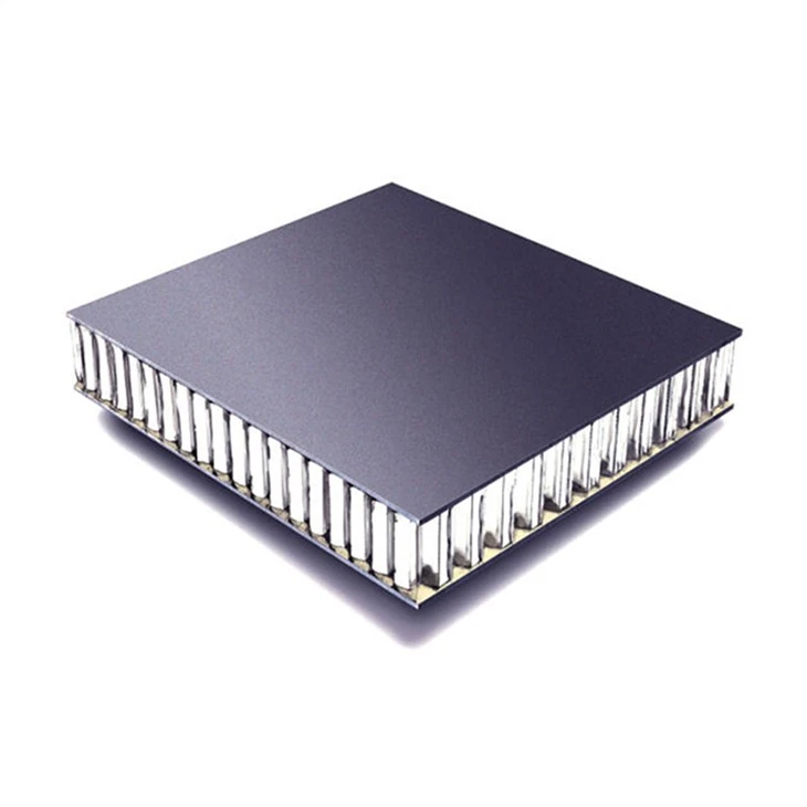 Panel brechdan honeycomb metel