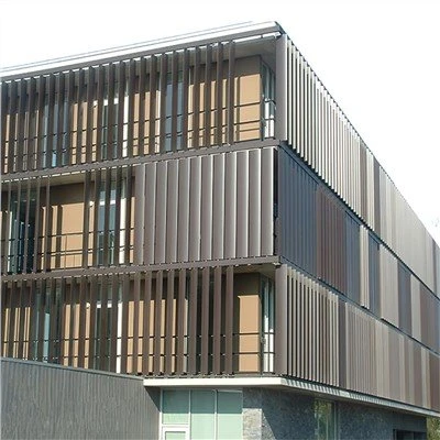 Louvers Alwminiwm Sefydlog