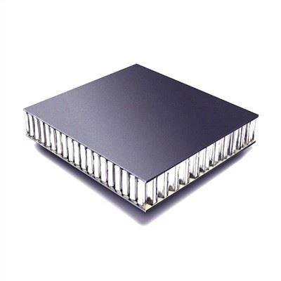 Panel brechdan honeycomb metel