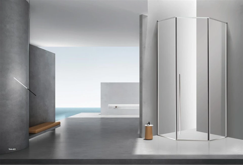 Diamond Shower Room With Casement Door: Enhancing Your Shower Experience