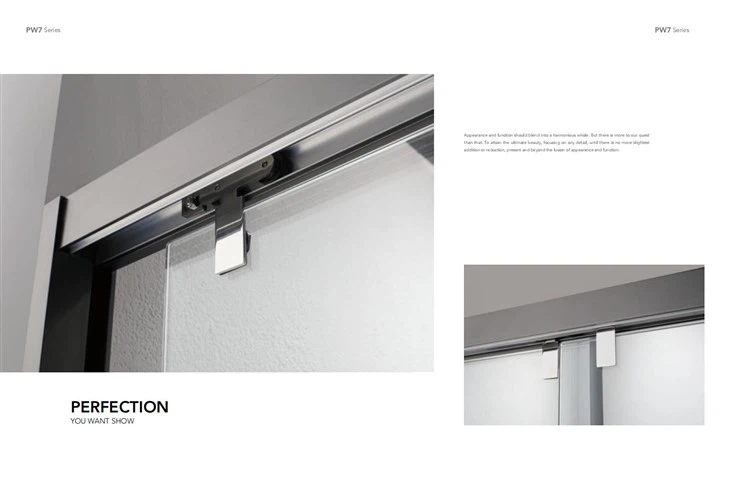 Round Short Vertical Handle Shower Room
