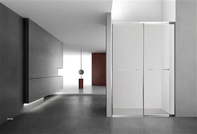 Ystafell Gawod Drws Llithro Canllawiau Llorweddol